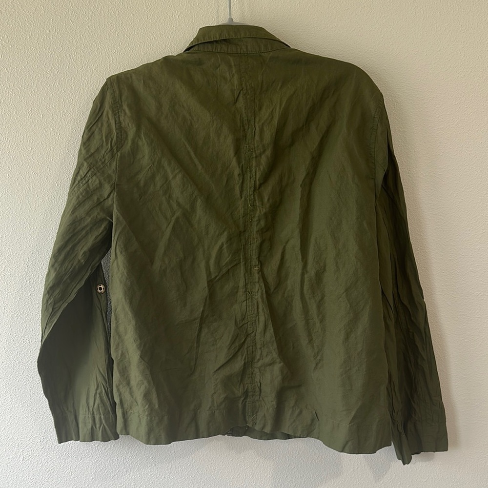 Coldwater Creek Green Utility Jacket Relaxed Fit - Picture 2 of 6